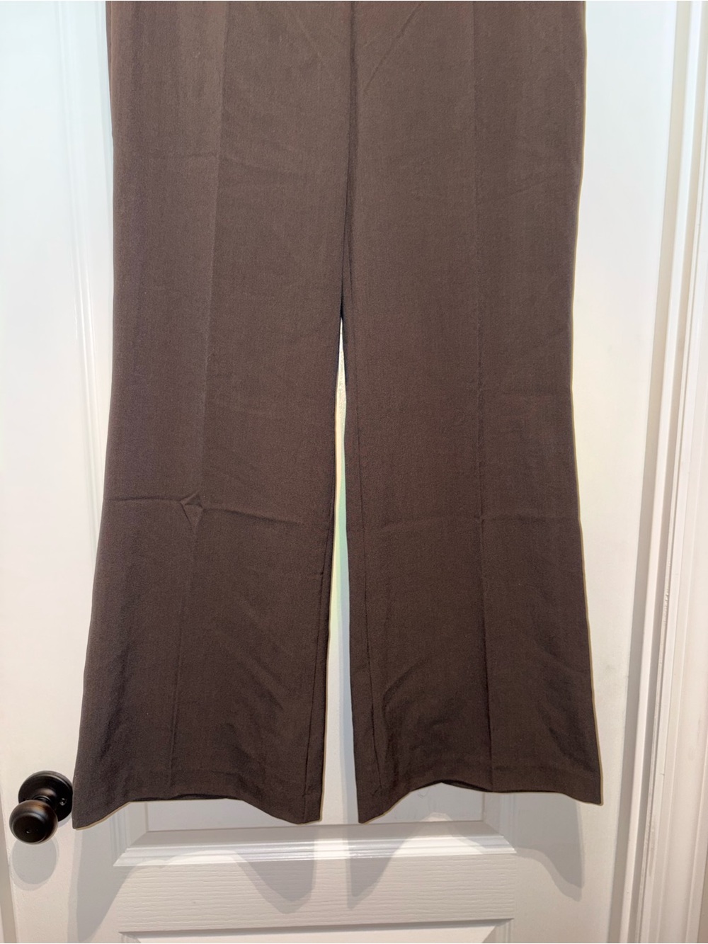 Women’s Style & Co Wide Leg Mid-Rise dress pants in dark forest size 8S NWT - Picture 3 of 7